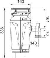 Измельчитель пищевых отходов Franke Slim 75 (134.0715.096) фото №3 — интернет-магазин Desire.md