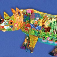 Puzzle Mideer Dreamy Rhino (MD3171) imaginea #3 — magazin online Desire.md