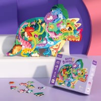 Puzzle Mideer Happy Dinosaur (MD3272) imaginea #2 — magazin online Desire.md