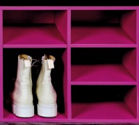 Обувница Kesper Pink/Black (15964) фото №6 — интернет-магазин Desire.md