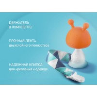 Игрушка-прорезыватель Roxy Kids Mushroom Orange (RST-001-O) фото №2 — интернет-магазин Desire.md