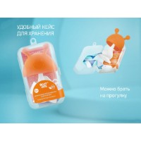 Игрушка-прорезыватель Roxy Kids Mushroom Orange (RST-001-O) фото №3 — интернет-магазин Desire.md