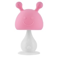 Игрушка-прорезыватель Roxy Kids Mushroom Pink (RST-001-P) фото №1 — интернет-магазин Desire.md