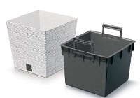 Ghiveci Prosperplast Furu Square ECO Wood DFS240W-S499W imaginea #2 — magazin online Desire.md