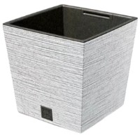 Ghiveci Prosperplast Furu Square ECO Wood DFS240W-S499W imaginea #1 — magazin online Desire.md