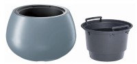 Цветочный горшок Prosperplast Heos DBHEK400-443U фото №2 — интернет-магазин Desire.md