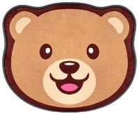 Covoraș de baie Roxy Kids Teddy 50х60 (RBMT-001)