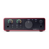 Аудиоинтерфейс Focusrite Scarlett Solo 4th Gen фото №3 — интернет-магазин Desire.md