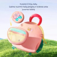 Rucsac pentru copii Mideer S Pink (MD6277) imaginea #4 — magazin online Desire.md