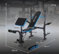 Скамья для силовых упражнений Thunder Vigor-B фото №3 — интернет-магазин Desire.md