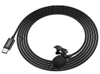 Микрофон Hoco L14 Type-C Black фото №3 — интернет-магазин Desire.md