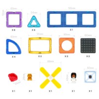 Set de construcție Magformers Aviation Adventure 28pcs (703015) imaginea #2 — magazin online Desire.md