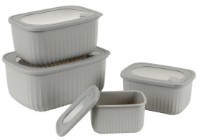 Set containere alimentare Axentia 135983 Grey 4pcs