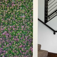 Gard artificial Tenax Divy 3D Buxus Lilac 1x1m imaginea #4 — magazin online Desire.md