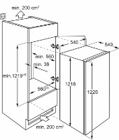 Встраиваемый холодильник Electrolux LRB3AE12S фото №3 — интернет-магазин Desire.md