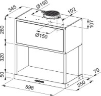 Вытяжка Franke Maris FMA Modular F60 BK MT фото №4 — интернет-магазин Desire.md