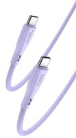 Cablu USB Yesido Type-C to Type-C 60W 1m Purple (CA152-2)