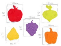 Mini covorașe de baie Roxy Kids Fresh Mix 5pcs (RBM-05-FM) imaginea #6 — magazin online Desire.md