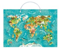 Развивающий набор Dodo Magnetic Map World of Animals (200267)