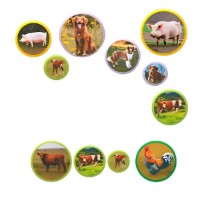 Развивающий набор Dodo Montessori Animal Families: Farm (200271) фото №1 — интернет-магазин Desire.md