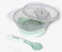 Миска с присоской и ложкой Kikka Boo Mint (31302040097) фото №2 — интернет-магазин Desire.md
