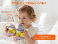 Cana cu pai Roxy Kids Grey Lavender (RFD-008-Gr) imaginea #3 — magazin online Desire.md