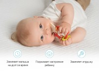 Игрушка-прорезыватель Roxy Kids Meow Coral (RMT-004) фото №2 — интернет-магазин Desire.md