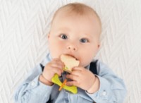 Игрушка-прорезыватель Roxy Kids Meow Green (RMT-003) фото №5 — интернет-магазин Desire.md