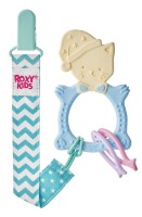 Inel gingival Roxy Kids Meow with Clip Blue (RMT-001SC)