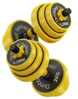 Gantera 4Play Power 2x10kg Yellow