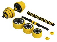 Gantera 4Play Power 2x10kg Yellow imaginea #2 — magazin online Desire.md