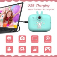 Camera foto pentru copii 4Play Bunny Mint imaginea #9 — magazin online Desire.md