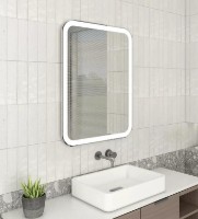 Oglindă baie Dubiel Vitrum Hugo 100x80 Led (11747) imaginea #2 — magazin online Desire.md