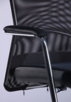 Scaun de birou AMF Aero CF CHR Black (018698) imaginea #5 — magazin online Desire.md