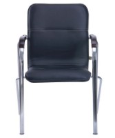 Scaun de birou AMF Samba Black V-4 (01410) imaginea #5 — magazin online Desire.md