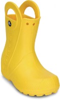 Cizme pentru copii Crocs Handle It Rain Boot Kids Yellow, s.34-35 imaginea #2 — magazin online Desire.md
