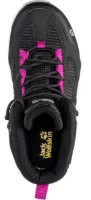 Bocanci pentru copii Jack Wolfskin Vojo Texapore Mid K Phantom/Pink, s.32 imaginea #3 — magazin online Desire.md