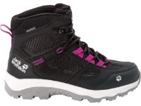Bocanci pentru copii Jack Wolfskin Vojo Texapore Mid K Phantom/Pink, s.32 imaginea #1 — magazin online Desire.md