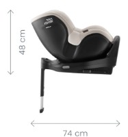 Scaun auto pentru copii Britax-Romer Dualfix 5Z with Vario Base 5Z Linen Grey imaginea #9 — magazin online Desire.md