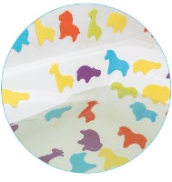 Mini covorașe de baie Roxy Kids Safari 15pcs (RBM-015-SF) imaginea #5 — magazin online Desire.md