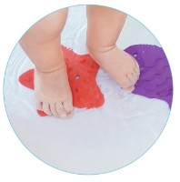 Mini covorașe de baie Roxy Kids Sea Animals 12pcs (RBM-010-12) imaginea #2 — magazin online Desire.md