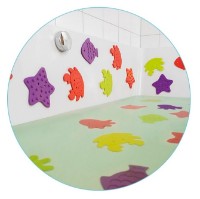 Mini covorașe de baie Roxy Kids Sea Animals 12pcs (RBM-010-12) imaginea #3 — magazin online Desire.md