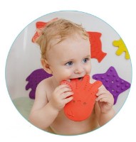 Mini covorașe de baie Roxy Kids Sea Animals 12pcs (RBM-010-12) imaginea #5 — magazin online Desire.md