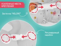 Cercul pentru baie pentru nou-născuți Roxy Kids Tiger Bird (RN-007) imaginea #4 — magazin online Desire.md