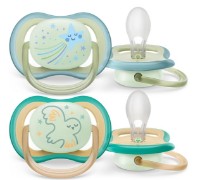 Пустышка Philips Avent Ultra Air Night 2pcs (SCF376/18) фото №2 — интернет-магазин Desire.md