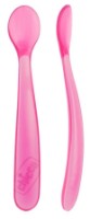 Силиконовая ложечка Chicco Soft Silicon Spoon 2pcs Pink