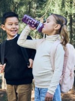 Поильник Contigo Jessie Autopop PP 420ml Grape Retro фото №4 — интернет-магазин Desire.md