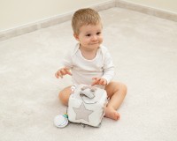 Jucărie de pluș Kikka Boo Activity Cube Dream Big Beige (31201010393) imaginea #2 — magazin online Desire.md