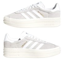 Ghete pentru dame Adidas Gazelle Bold W Grey Two/Cloud White/Core White, s.38 imaginea #7 — magazin online Desire.md
