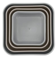 Ланч-бокс для школы Kikka Boo Kitty Cat Grey 4pcs (31302040171) фото №2 — интернет-магазин Desire.md